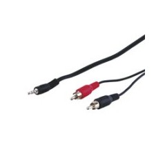Goobay 10m Audiokabel Sort - High-Quality Sound Performance for Ultimate Listening Experience